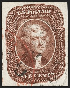 Sale Number 1179, Lot Number 2108, 5c-12c 1851-56 Issue (Scott 12-17)