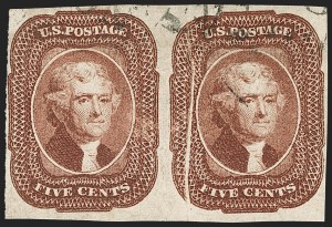 Sale 1179, Lot 2113, 5c-12c 1851-56 Issue (Scott 12-17)