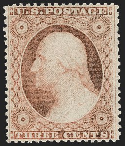 Sale 1179, Lot 2128, 1857-60 Issue (Scott 18-39)