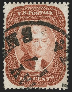 Sale 1179, Lot 2129, 1857-60 Issue (Scott 18-39)