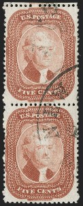 Sale 1179, Lot 2130, 1857-60 Issue (Scott 18-39)