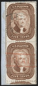 Sale 1179, Lot 2132, 1857-60 Issue (Scott 18-39)