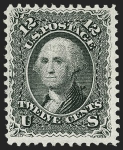 Sale 1179, Lot 2164, 1867-68 Grilled Issue, 1875 Re-Issue (Scott 79-110)
