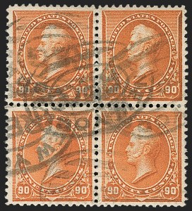 Sale 1179, Lot 2230, 1890-93 Issue (Scott 219-229)