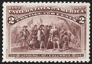 Sale 1179, Lot 2234, 1c-50c 1893 Columbian Issue (Scott 230-240)