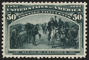 Sale 1179, Lot 2251, 1c-50c 1893 Columbian Issue (Scott 230-240)