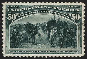 Sale 1179, Lot 2253, 1c-50c 1893 Columbian Issue (Scott 230-240)