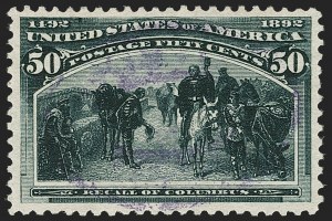 Sale 1179, Lot 2256, 1c-50c 1893 Columbian Issue (Scott 230-240)