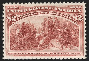 Sale 1179, Lot 2264, $1.00-$5.00 1893 Columbian Issue (Scott 241-245)