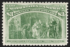 Sale 1179, Lot 2269, $1.00-$5.00 1893 Columbian Issue (Scott 241-245)