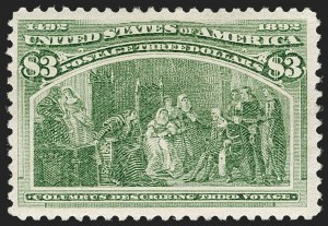Sale 1179, Lot 2270, $1.00-$5.00 1893 Columbian Issue (Scott 241-245)