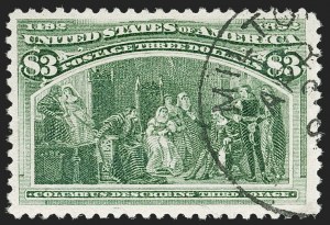 Sale 1179, Lot 2271, $1.00-$5.00 1893 Columbian Issue (Scott 241-245)