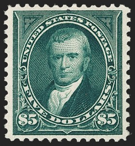 Sale 1179, Lot 2302, 1894-98 Bureau Issues (Scott 246-282)