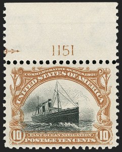 Sale Number 1179, Lot Number 2338, 1901 Pan-American Issue (Scott 294-299)