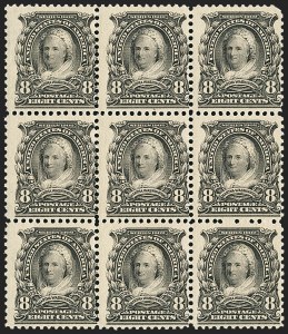 Sale 1179, Lot 2340, 1902-08 Issues (Scott 300-320)