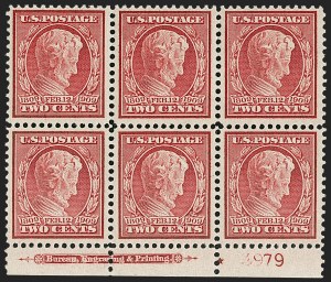 Sale 1179, Lot 2366, 1908-10 Washington-Franklin Issues, 1909 Commemoratives (Scott 331-371)