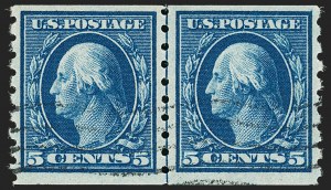 Sale 1179, Lot 2371, 1910-15 Washington-Franklin Issues (Scott 374-461)