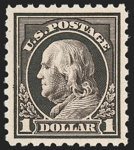 Sale 1179, Lot 2387, 1910-15 Washington-Franklin Issues (Scott 374-461)