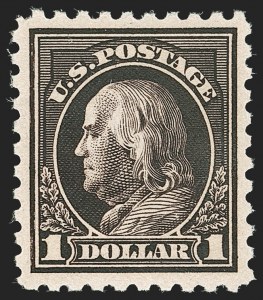 Sale 1179, Lot 2388, 1910-15 Washington-Franklin Issues (Scott 374-461)