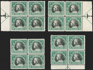 Sale 1179, Lot 2413, 1916-23 Issues (Scott 462-524)