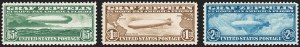 Sale 1179, Lot 2473, Air Post: Graf Zeppelin Issue (C13-C15)