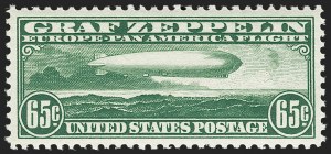 Sale 1179, Lot 2480, Air Post: Graf Zeppelin Issue (C13-C15)