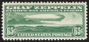 Sale 1179, Lot 2481, Air Post: Graf Zeppelin Issue (C13-C15)