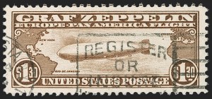 Sale 1179, Lot 2490, Air Post: Graf Zeppelin Issue (C13-C15)