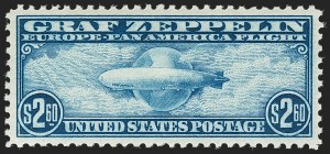 Sale 1179, Lot 2494, Air Post: Graf Zeppelin Issue (C13-C15)