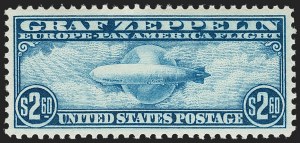Sale 1179, Lot 2495, Air Post: Graf Zeppelin Issue (C13-C15)