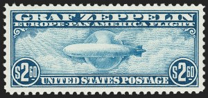 Sale 1179, Lot 2496, Air Post: Graf Zeppelin Issue (C13-C15)