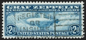 Sale Number 1179, Lot Number 2498, Air Post: Graf Zeppelin Issue (C13-C15)