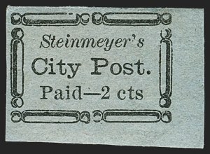 Sale 1179, Lot 2592, Carriers and Locals: General Issue and Government Carriers