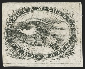 Sale 1179, Lot 2593, Carriers and Locals: General Issue and Government Carriers