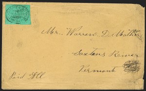 Sale 1179, Lot 2604, Carriers and Locals: Local Posts