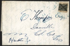 Sale 1179, Lot 2614, Carriers and Locals: Local Posts