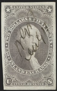 Sale 1179, Lot 2669, Revenues: First Issue