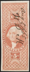 Sale 1179, Lot 2674, Revenues: First Issue, cont.