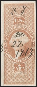 Sale 1179, Lot 2676, Revenues: First Issue, cont.