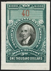 Sale 1179, Lot 2701, Revenues: Documentary, Proprietary, Stock Transfer