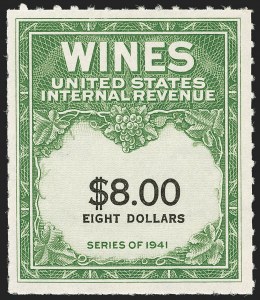 Sale 1179, Lot 2728, Revenues: Wine Stamps, Distilled Spirits