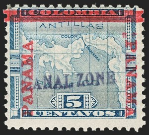 Sale 1179, Lot 2754, U.S. Possessions: Canal Zone