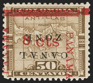 Sale 1179, Lot 2758, U.S. Possessions: Canal Zone