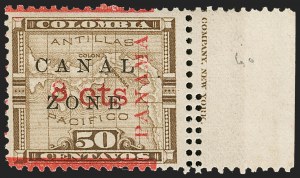 Sale 1179, Lot 2759, U.S. Possessions: Canal Zone