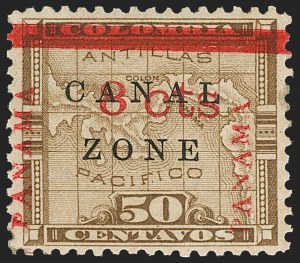 Sale 1179, Lot 2760, U.S. Possessions: Canal Zone