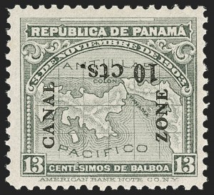 Sale 1179, Lot 2764, U.S. Possessions: Canal Zone