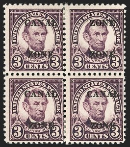 Sale 1179, Lot 2771, U.S. Possessions: Canal Zone