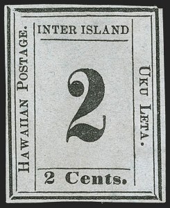 Sale 1179, Lot 2809, U.S. Possessions: Hawaii, Numerals Issues