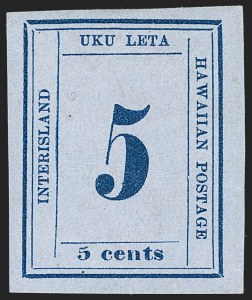 Sale 1179, Lot 2814, U.S. Possessions: Hawaii, Numerals Issues