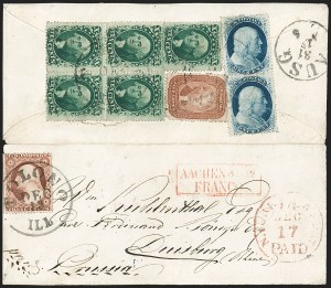 Sale 1185, Lot 22, 1851-60 Issues